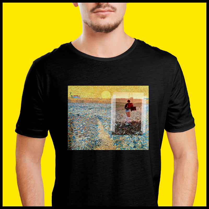 Camiseta Almodov·art Candela a la puesta de sol