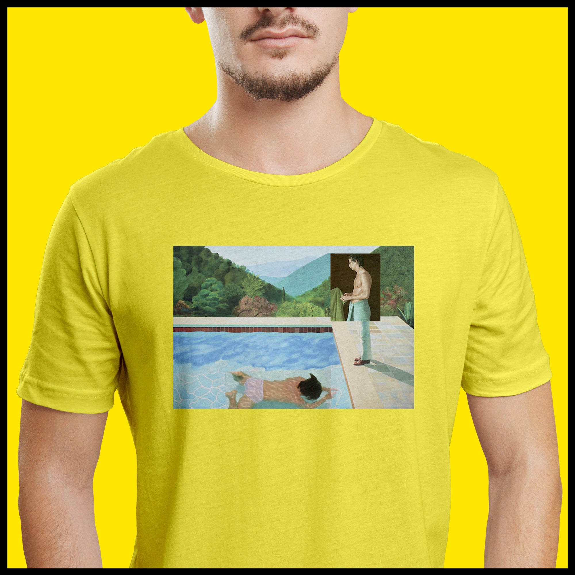 Camiseta Enrique e Ignacio en la piscina