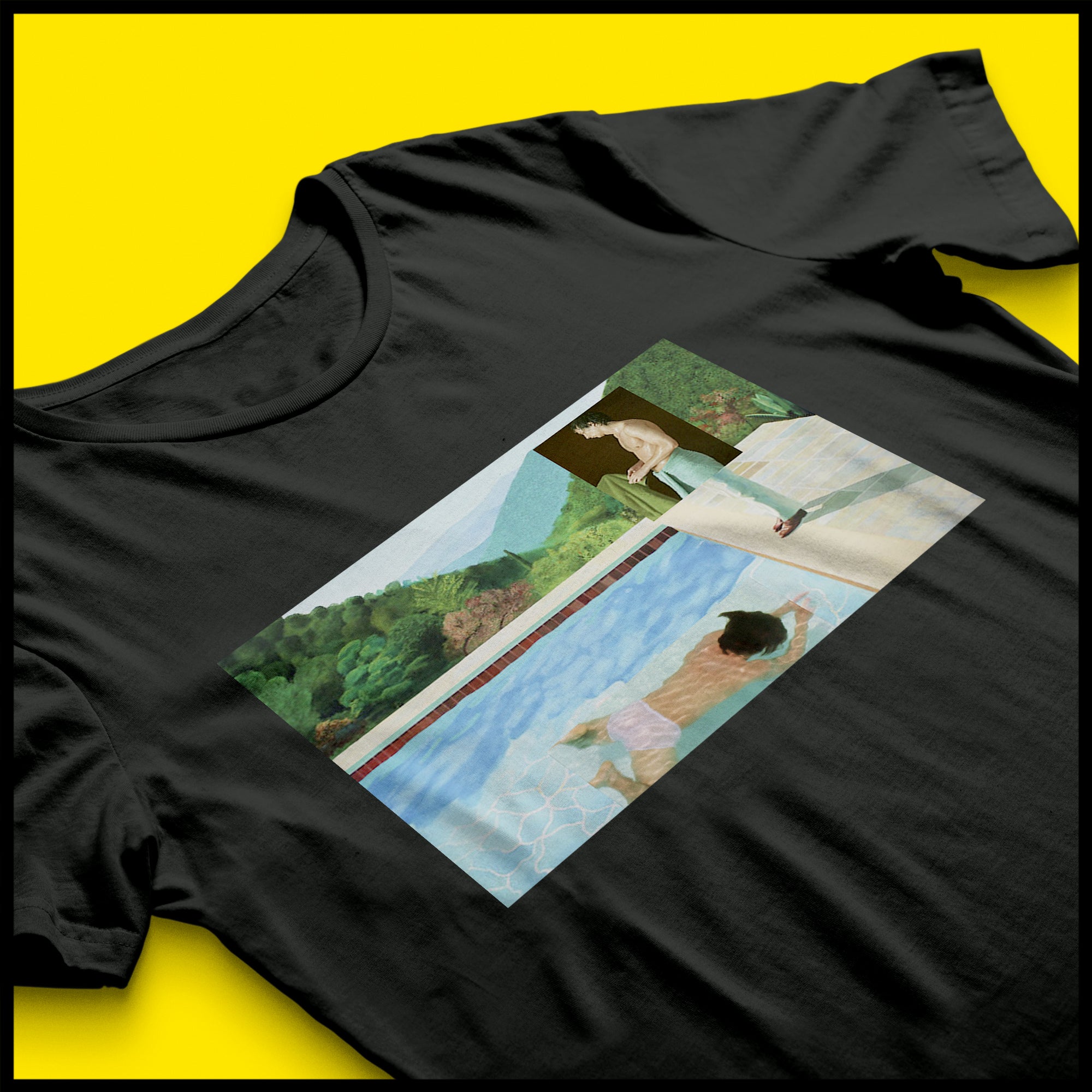 Camiseta Enrique e Ignacio en la piscina
