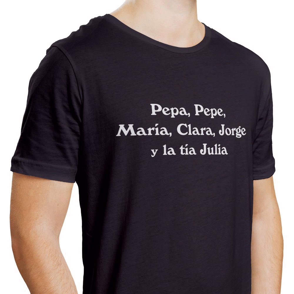 Camiseta Pepa y Pepe (y los demás)