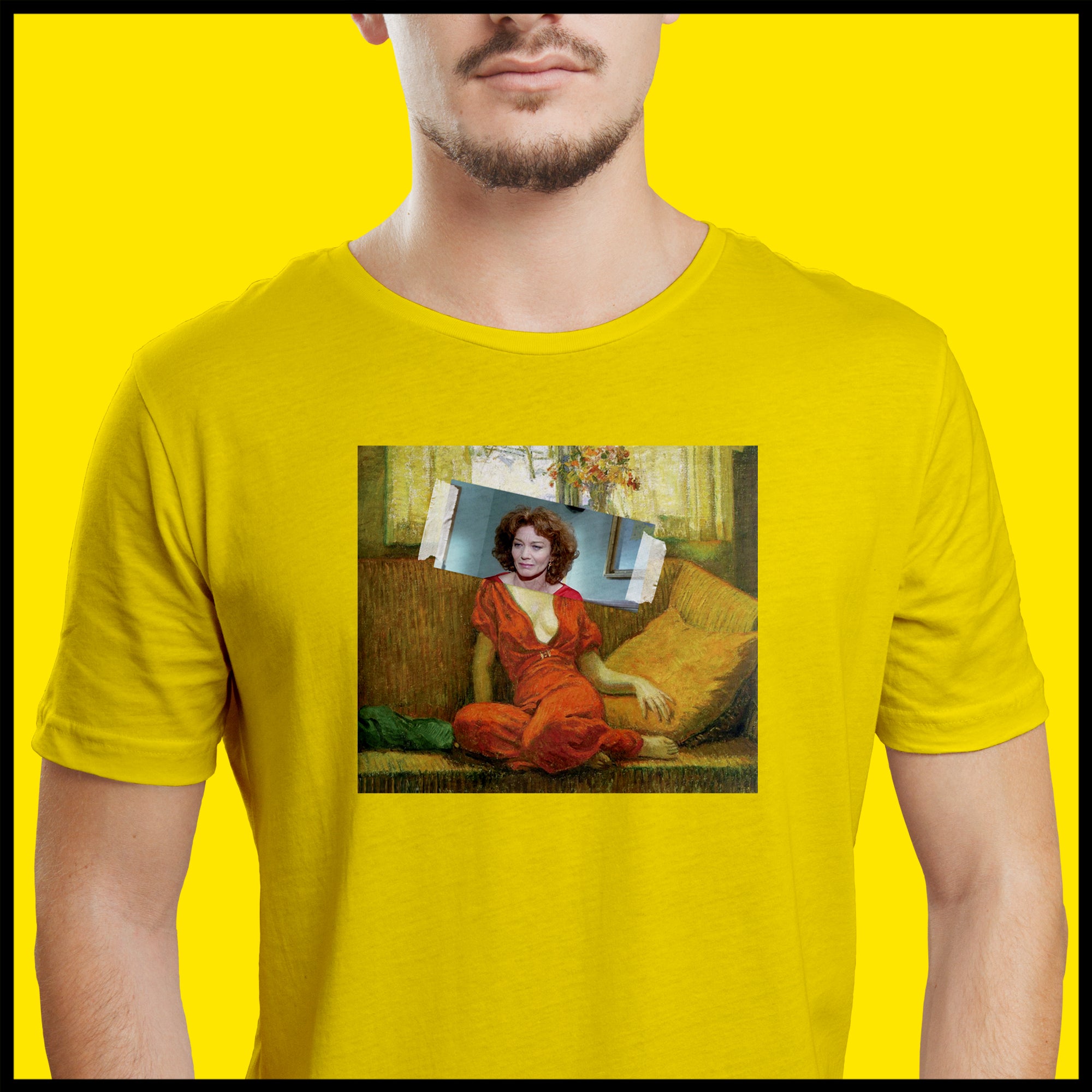 Camiseta Leo de rojo