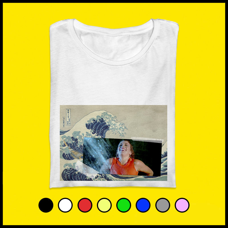 Camiseta Riégueme con la gran ola