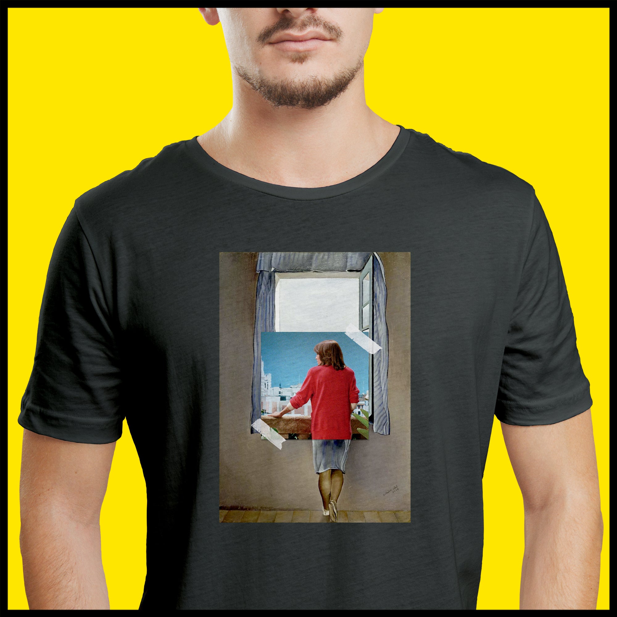 Camiseta Pepa en la ventana